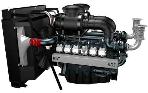 Газовый двигатель Hyundai D111TIC-195