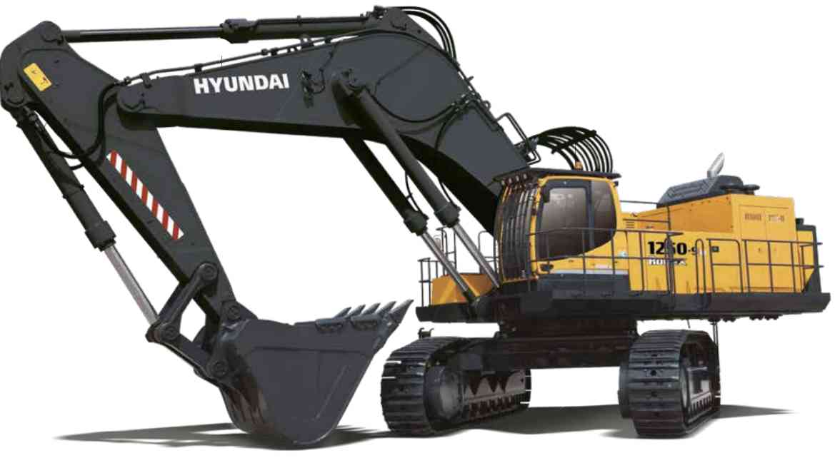 Гусеничный экскаватор Hyundai R1250-9