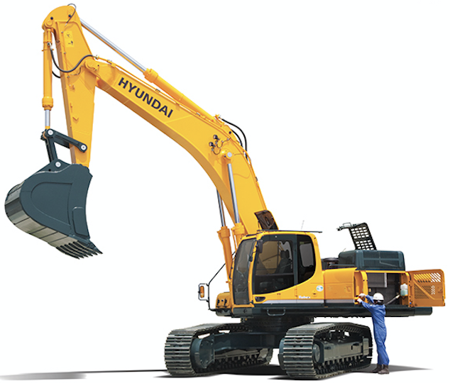 Гусеничный экскаватор Hyundai R480LC-9S