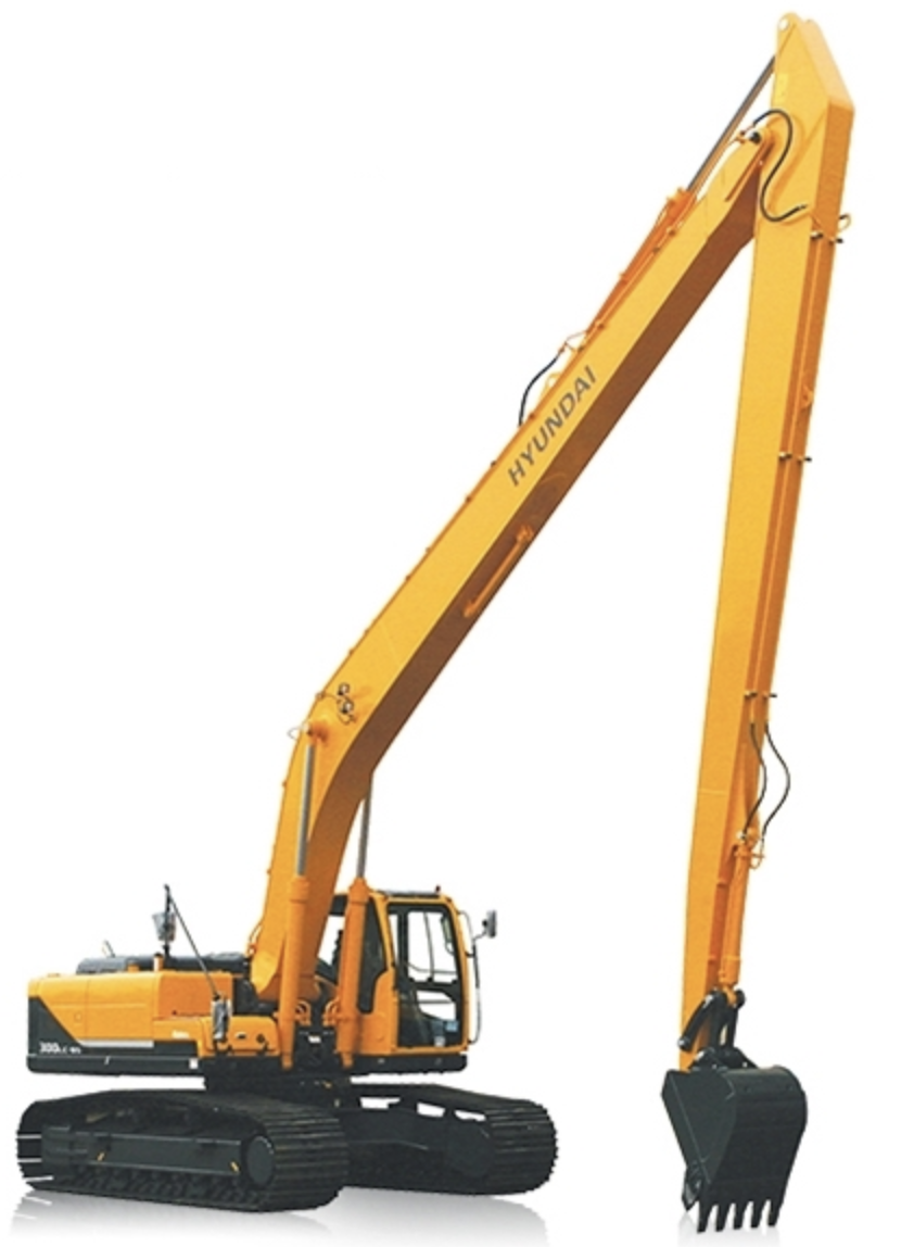 Гусеничный экскаватор Hyundai R300LC-9S LONG REACH