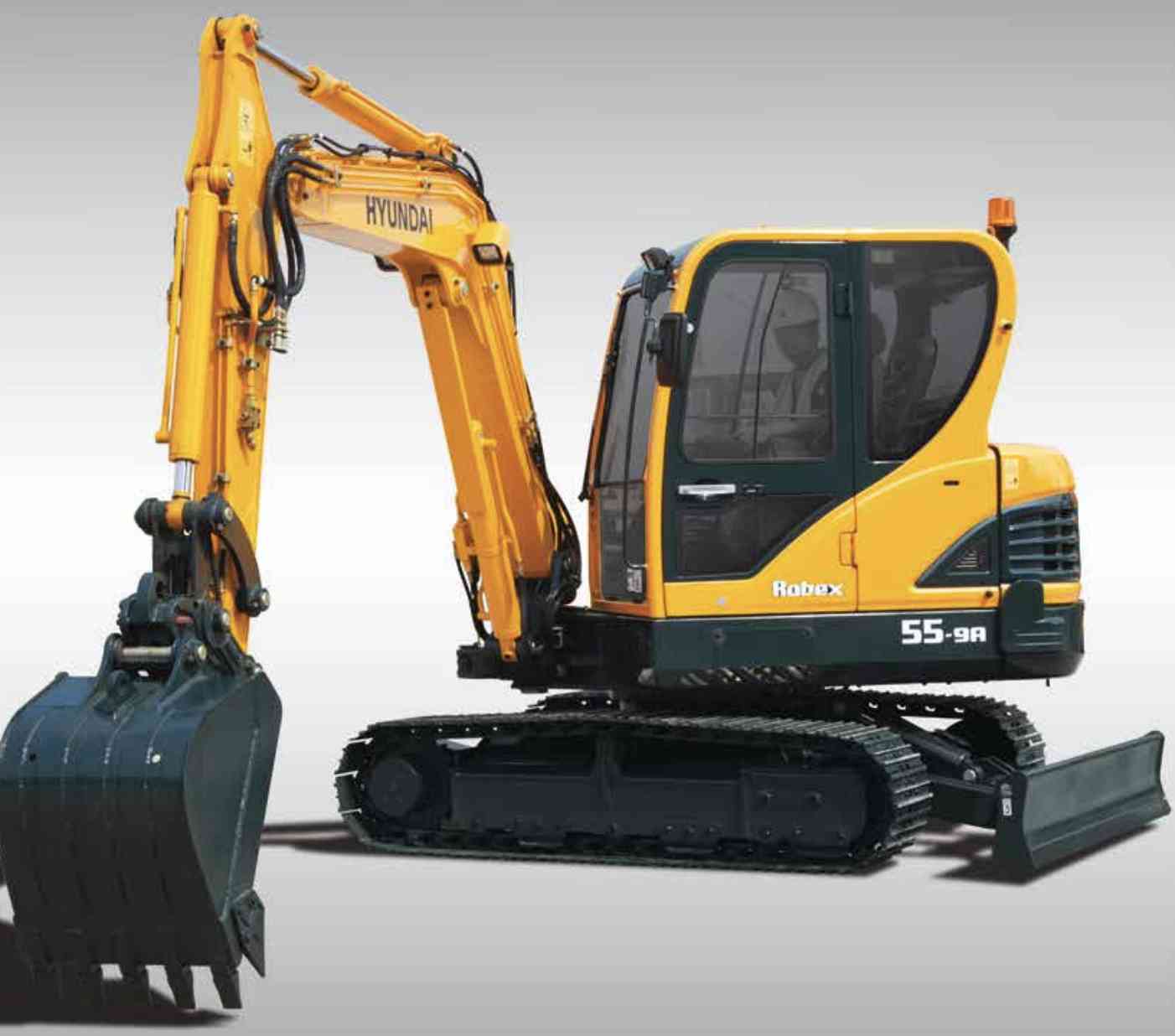 Гусеничный экскаватор Hyundai R55-9A