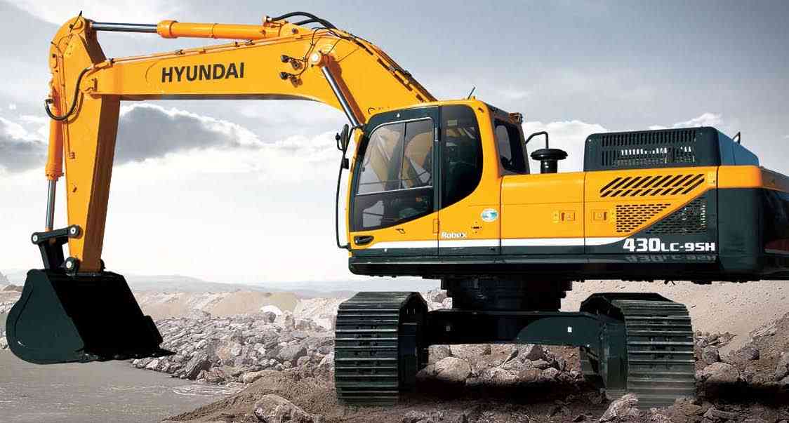 Гусеничный экскаватор Hyundai R430LC-9SH