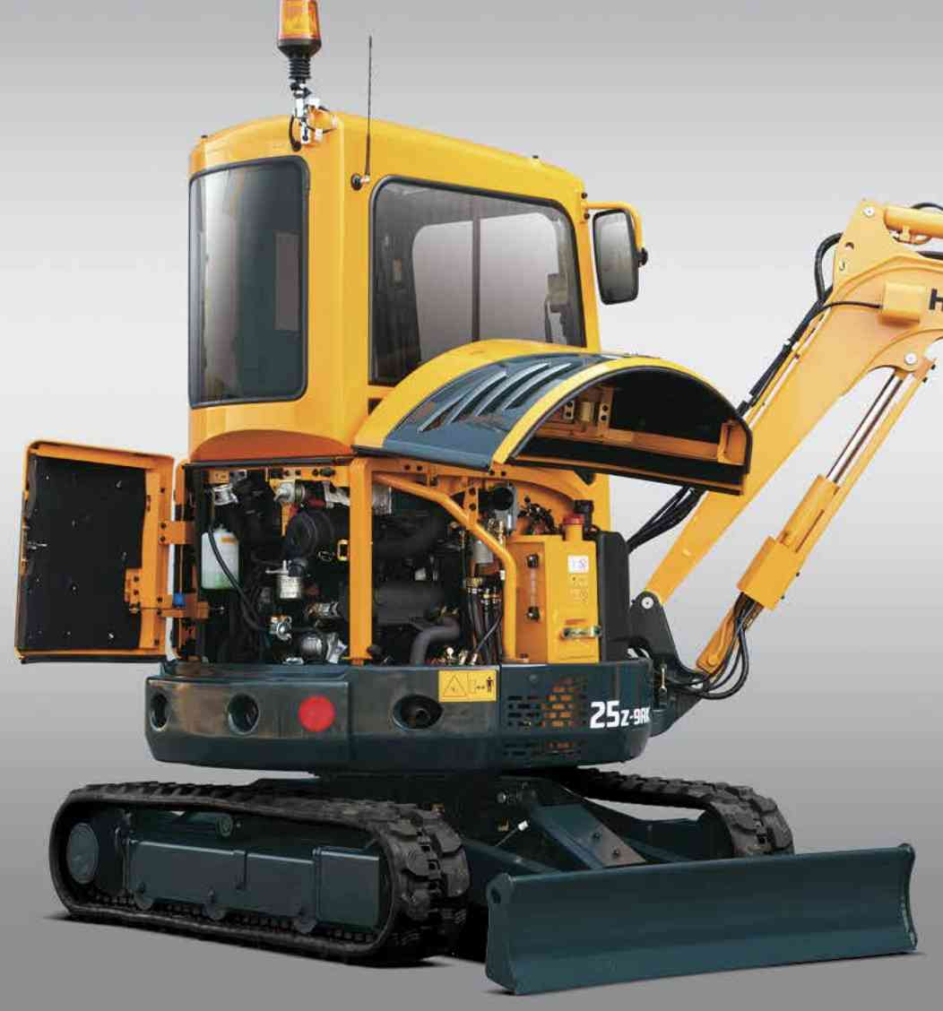 Гусеничный экскаватор Hyundai R25Z-9AK