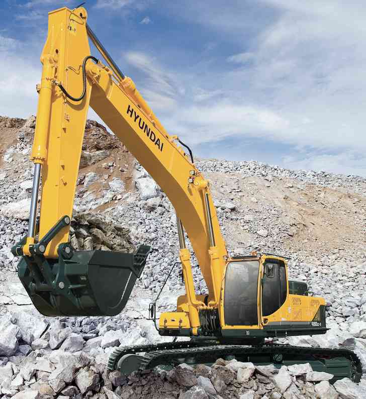 Гусеничный экскаватор Hyundai R480LC-9S