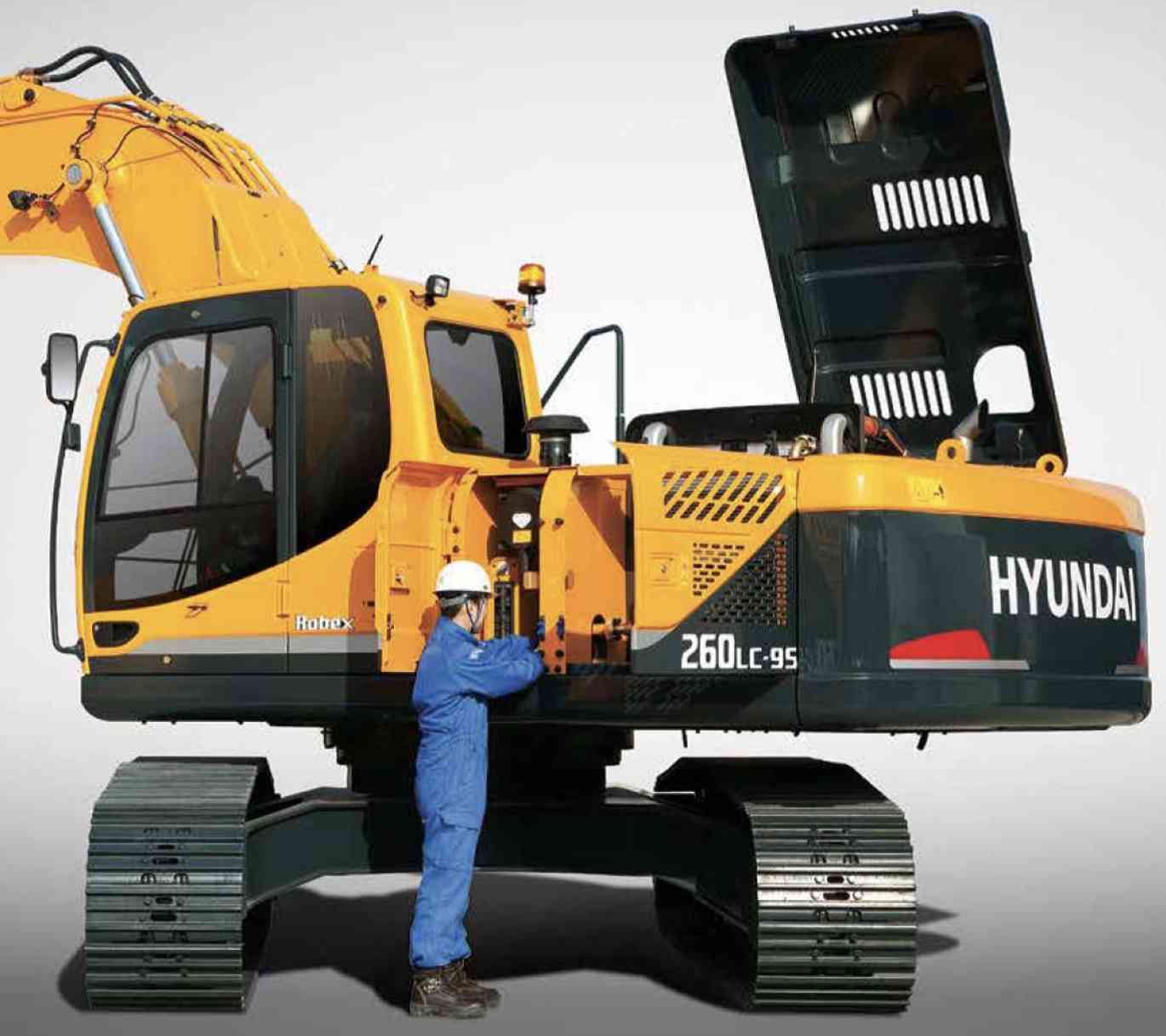 Гусеничный экскаватор Hyundai R260LC-9S