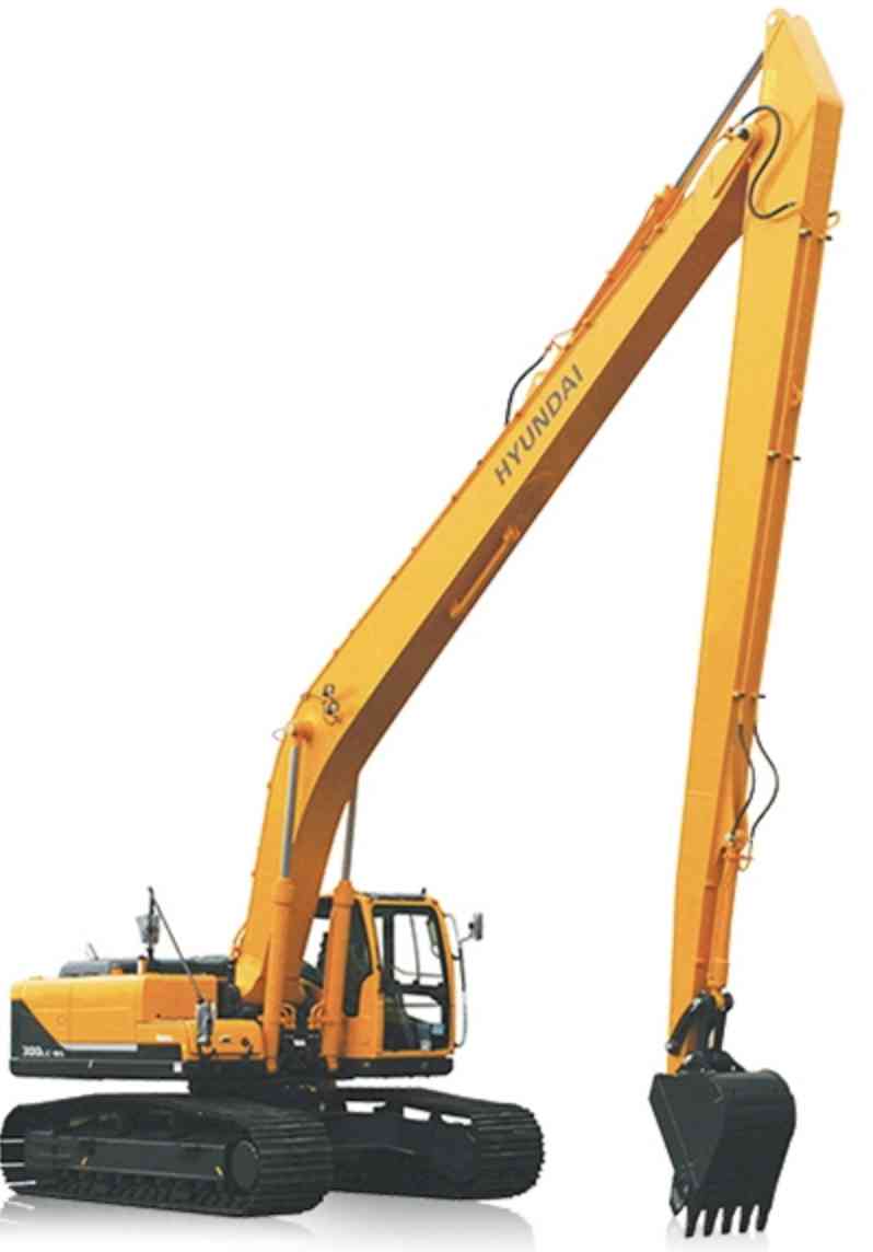 Гусеничный экскаватор Hyundai R520LC-9S LONG REACH