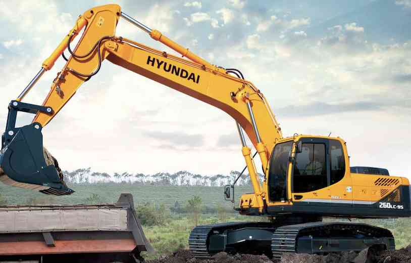 Гусеничный экскаватор Hyundai R260LC-9S