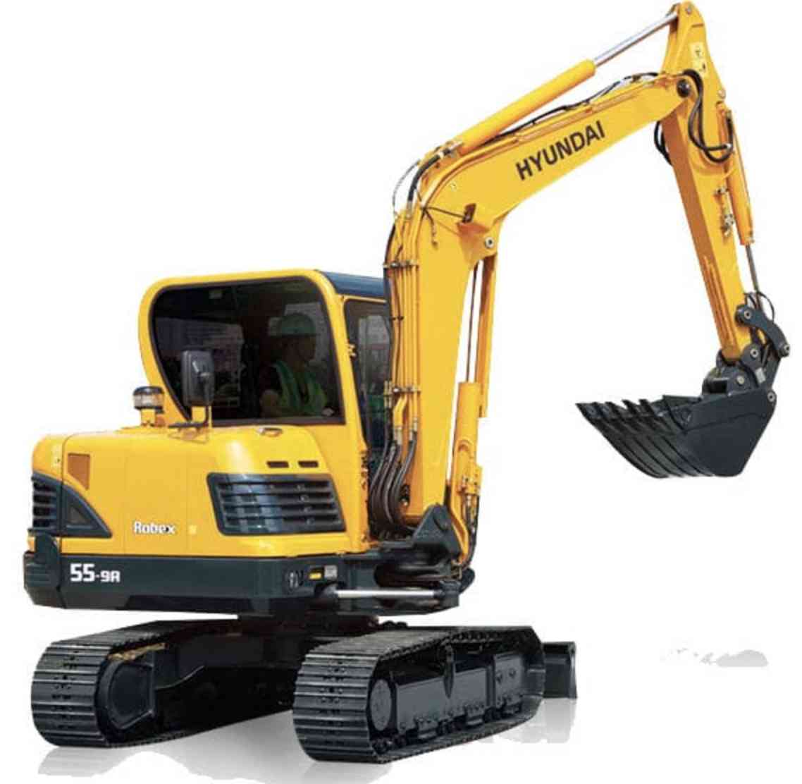 Гусеничный экскаватор Hyundai R55-9A